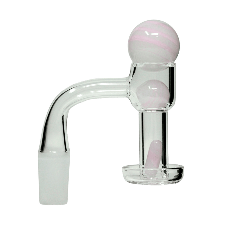 14mm 90 Degree Terp Slurper Banger Set - Pink