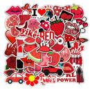 PURPLE Proof Stickers - Non-repeating 50pcs/Pack