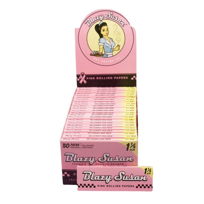 Blazy Susan 1 1/4 Rolling Papers - 50Packs/Box