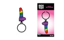 WoodRocket RAINBOW DILDO KEYCHAIN