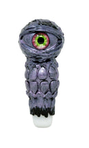 5" Purple Monster 3D Handcraft Hand Pipe