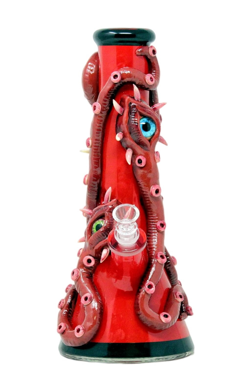 13" 7mm Octopus Monster 3D Handcraft Beaker