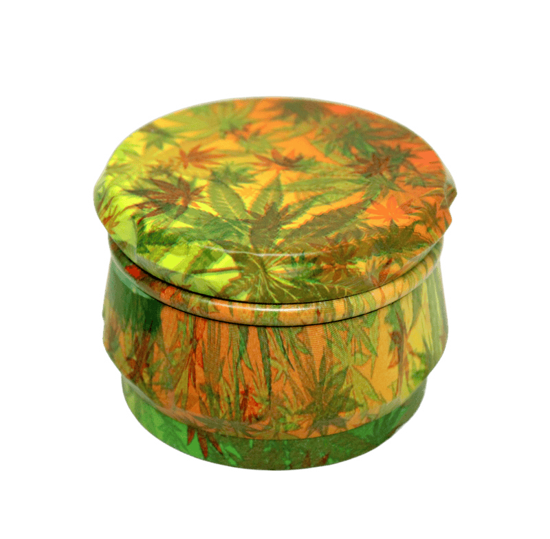 Green Leaves Drum Grinder - 63mm 4-Piece