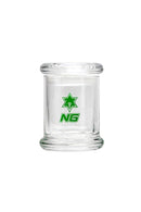 NICE GLASS Airtight Cylinder Glass Jar -  Small Tall