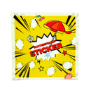 Pink Water Proof Stickers - Non-repeating 50pcs/Pack