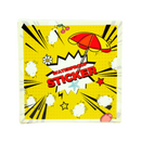 PURPLE Proof Stickers - Non-repeating 50pcs/Pack