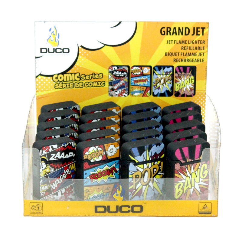 DUCO Grand Jet Comic Series Single Jet Flame - 20pcs/Display