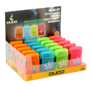 DUCO Mega Jet Hemp Glow in Dark Series Single Jet Flame - 20pcs/Display