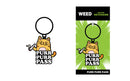 WoodRocket PURR PURR PASS KEYCHAIN