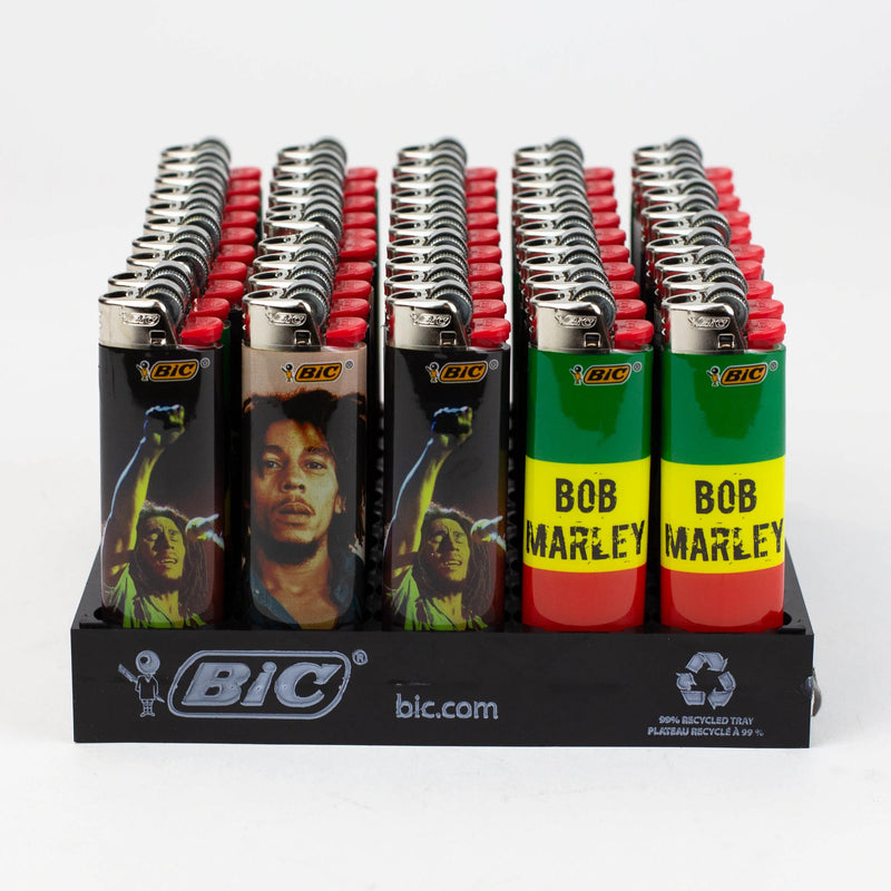 BIC Lighters Bob Marley Series - 50'S/Display