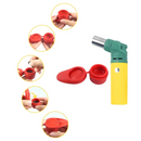 6.5" Zengaz Rubberized Pure Torch Lighter w/ Silicone Storage