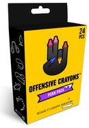 WoodRocket OFFENSIVE CRAYON PACK - 24pcs/Pack