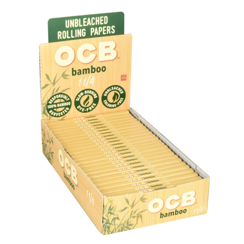 OCB Bamboo 1 1/4 - 25 Packs/Box