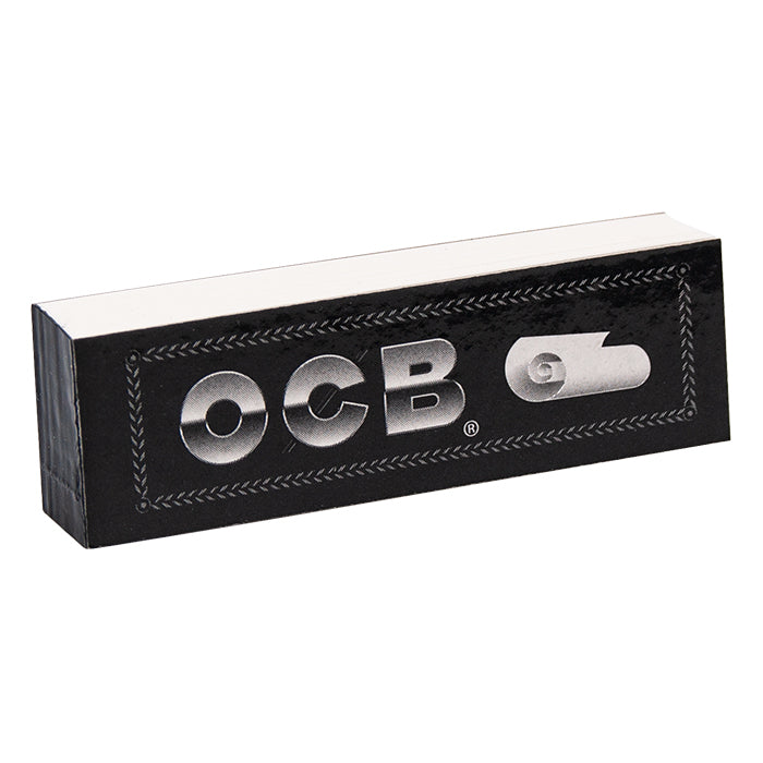 OCB Black Premium Filter Booklets - 25 Packs/Box