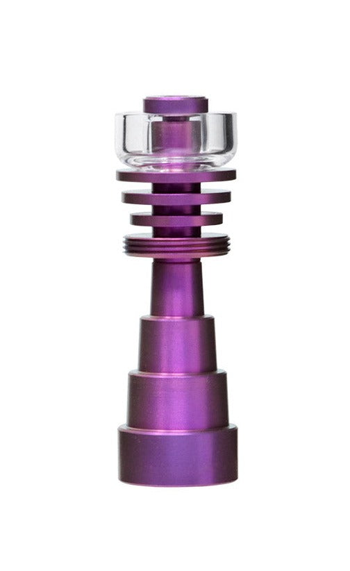 6-in-1 Universal Anodized Titanium Nail - Purple