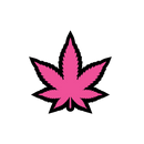 WoodRocket PINK LEAF PIN