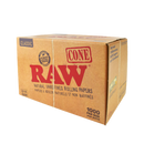 RAW Classic Natural Unrefined Pre-Rolled Cones 1 1/4 - 1000/Box