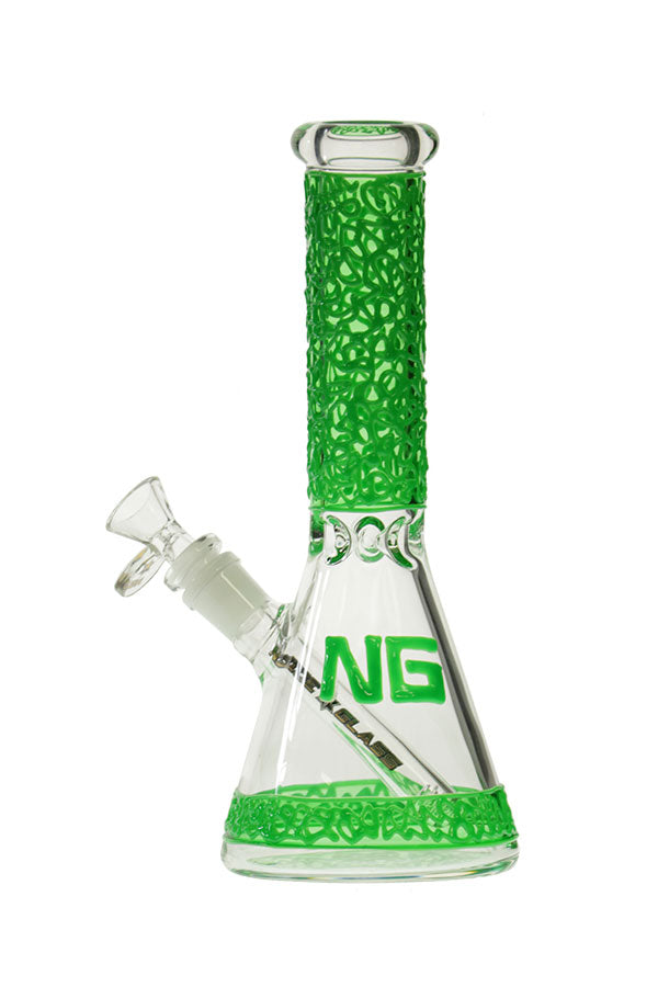 10" NICE GLASS Glow in Dark Beaker