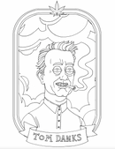 WoodRocket HIGH AF COLORING BOOK