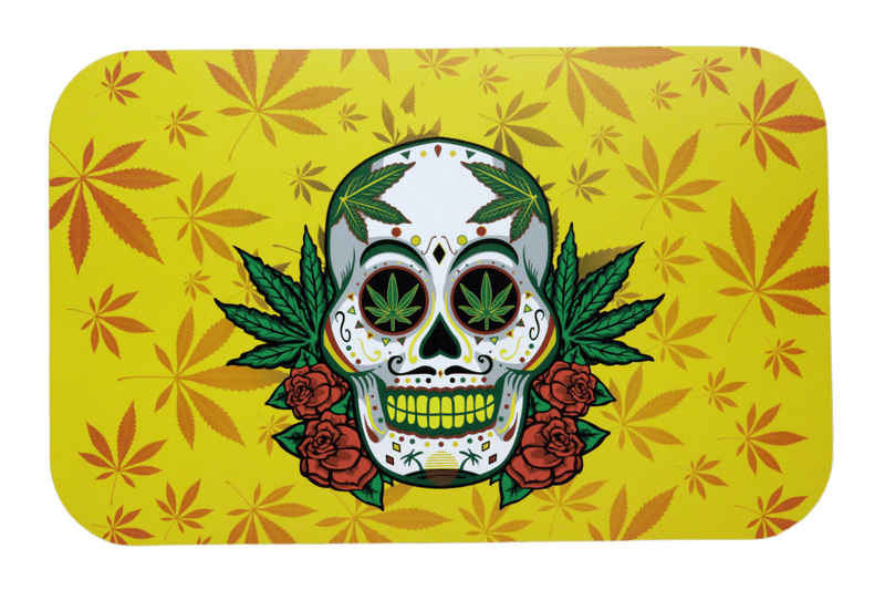 Skull and Stoned Magnetic Premium Tray Cover - Medium - 11"x7"