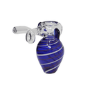 Spiral Nose Elephant Glass Hand Pipe