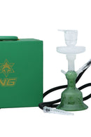 13" NICE GLASS Sandblasted Hookah Set