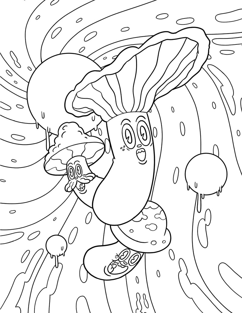 WoodRocket THAT'S TRIPPY COLORING BOOK