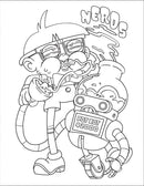 WoodRocket WHO SMOKES WEED COLORING BOOK