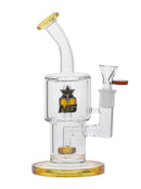 8.5" NICE GLASS Double Chamber Bubbler