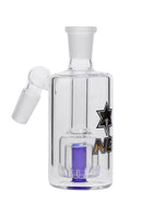 14mm 45 Degree NICE GLASS Double Wall Drum Ashcatcher