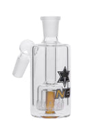 14mm 45 Degree NICE GLASS Double Wall Drum Ashcatcher