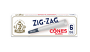 Zig Zag White 1 1/4 Pre-rolled Cones - 24 Packs/Box