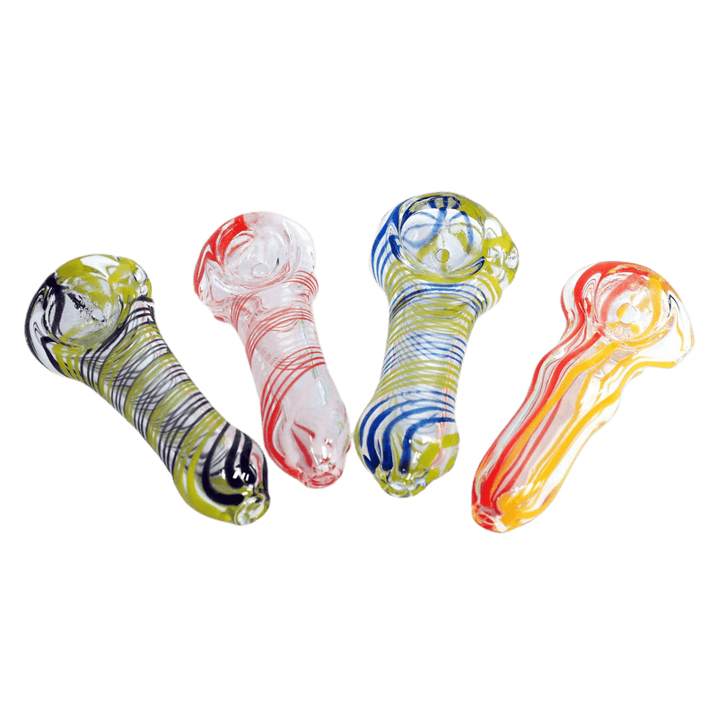 2.5" Fritz Glass Spoon Pipe - Assorted Design