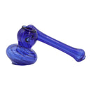 6" Flat Base Lean Bubbler - Assorted Colors