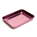 Blazy Susan Pink Rolling Tray - 9" x 7"