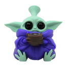 5" Baby Yoda Silicone Water Pipe